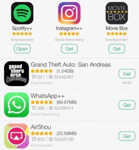تنزيل ++Spotify باستخدام AppValley